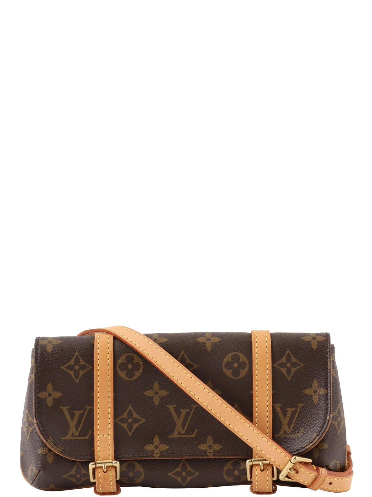 LOUIS VUITTON 2005年製 キャンバスモノグラムポシェットマレル