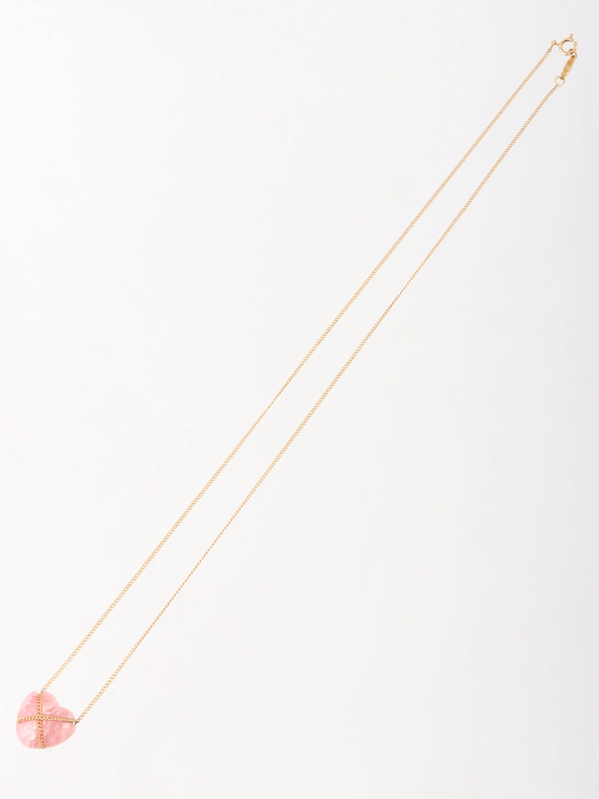 TIFFANY & CO. 18Kロードクロサイトクロスオーバーハート