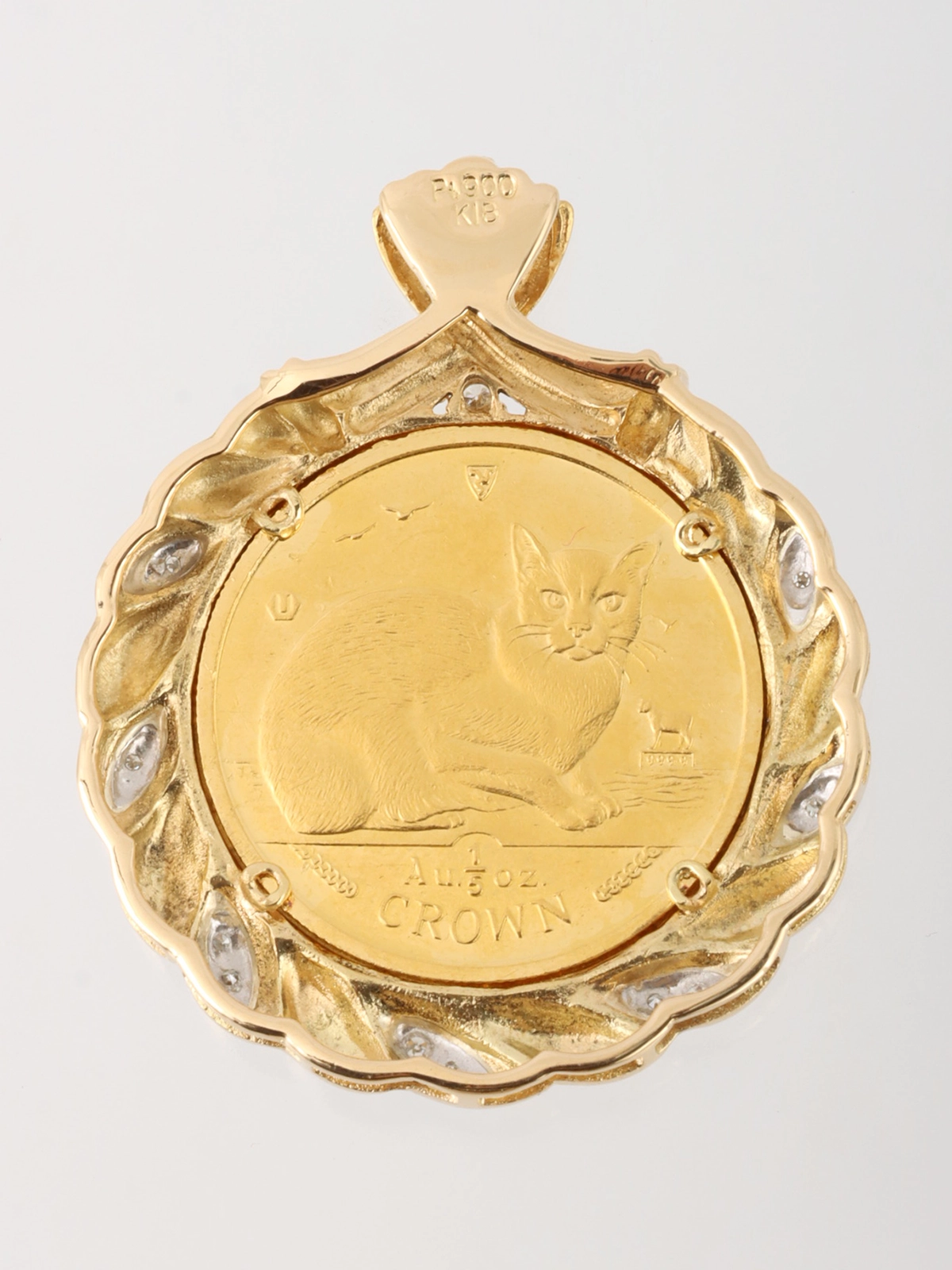 Selection Jewelry 1996年製 18Kダイヤモンドクイーンエリザベス
