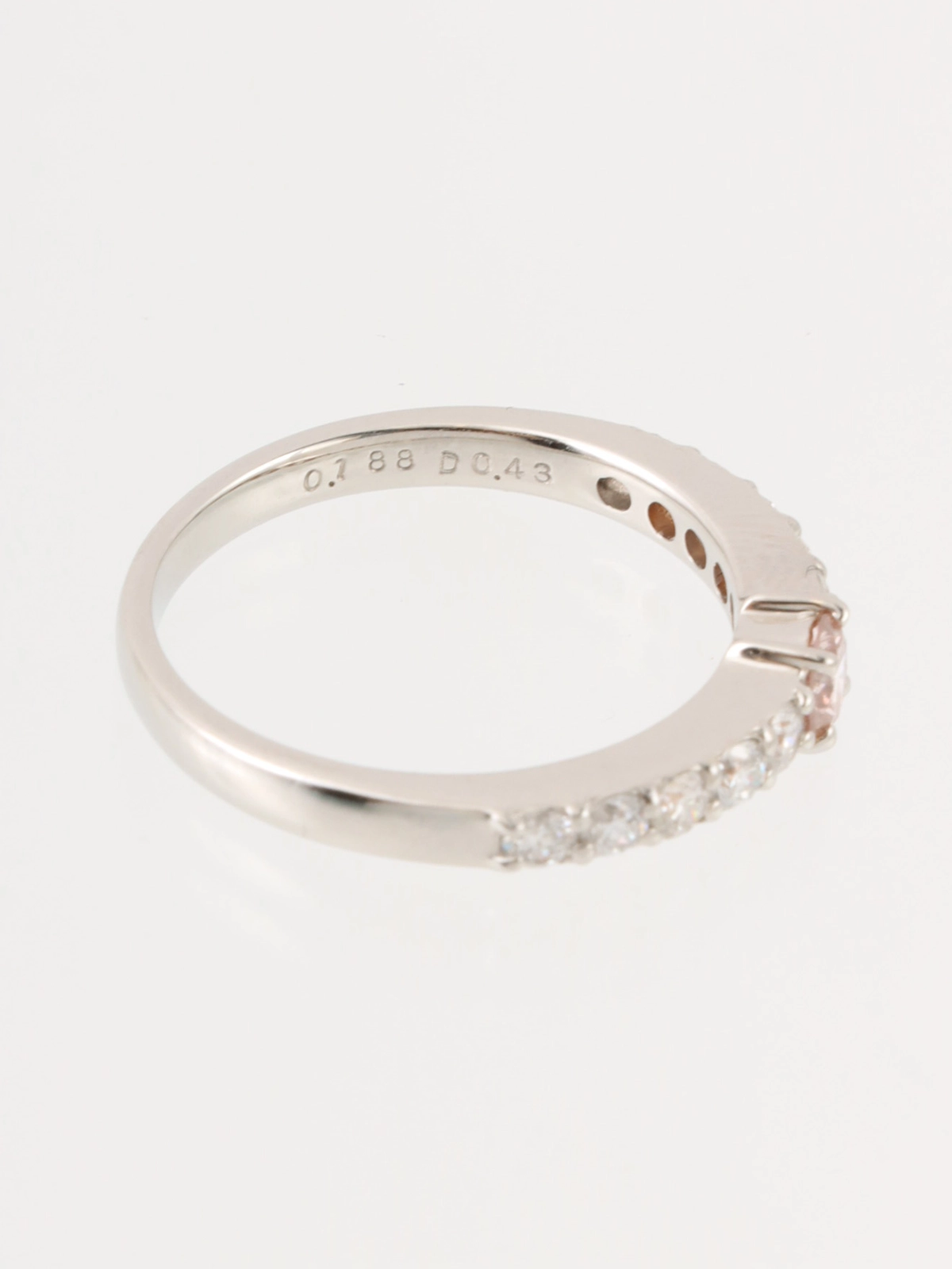 Selection Jewelry プラチナダイヤモンドリング シルバー