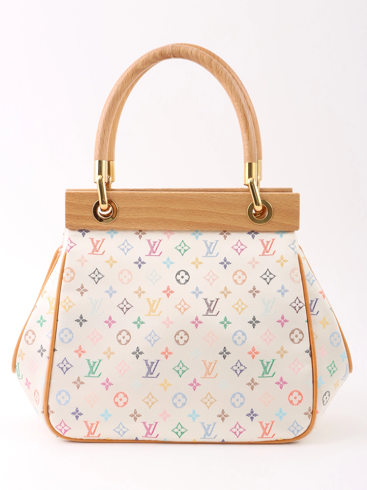 LOUIS VUITTON 2003年製 モノグラムサテンアベリア ブロン