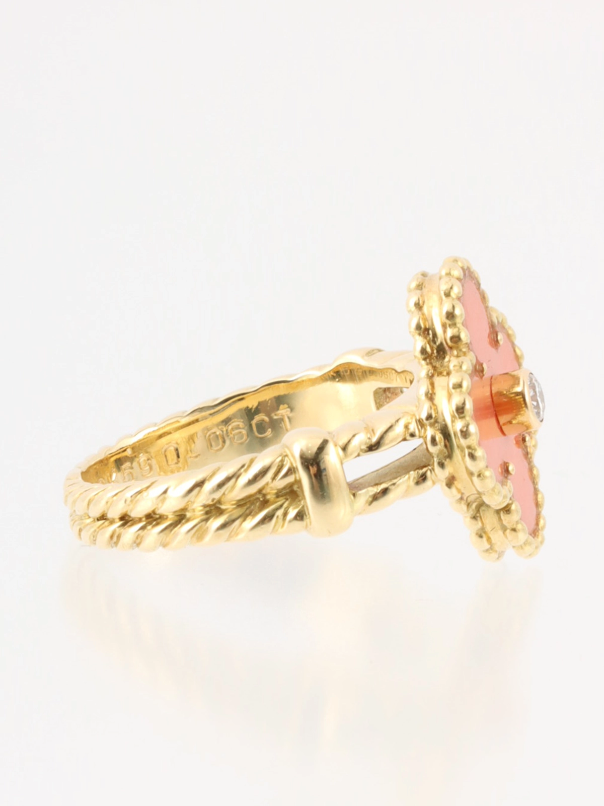 人気定番の VAN CLEEF & ARPELS 18Kダイヤモンドヴィンテージアルハンブラ アクセサリー
