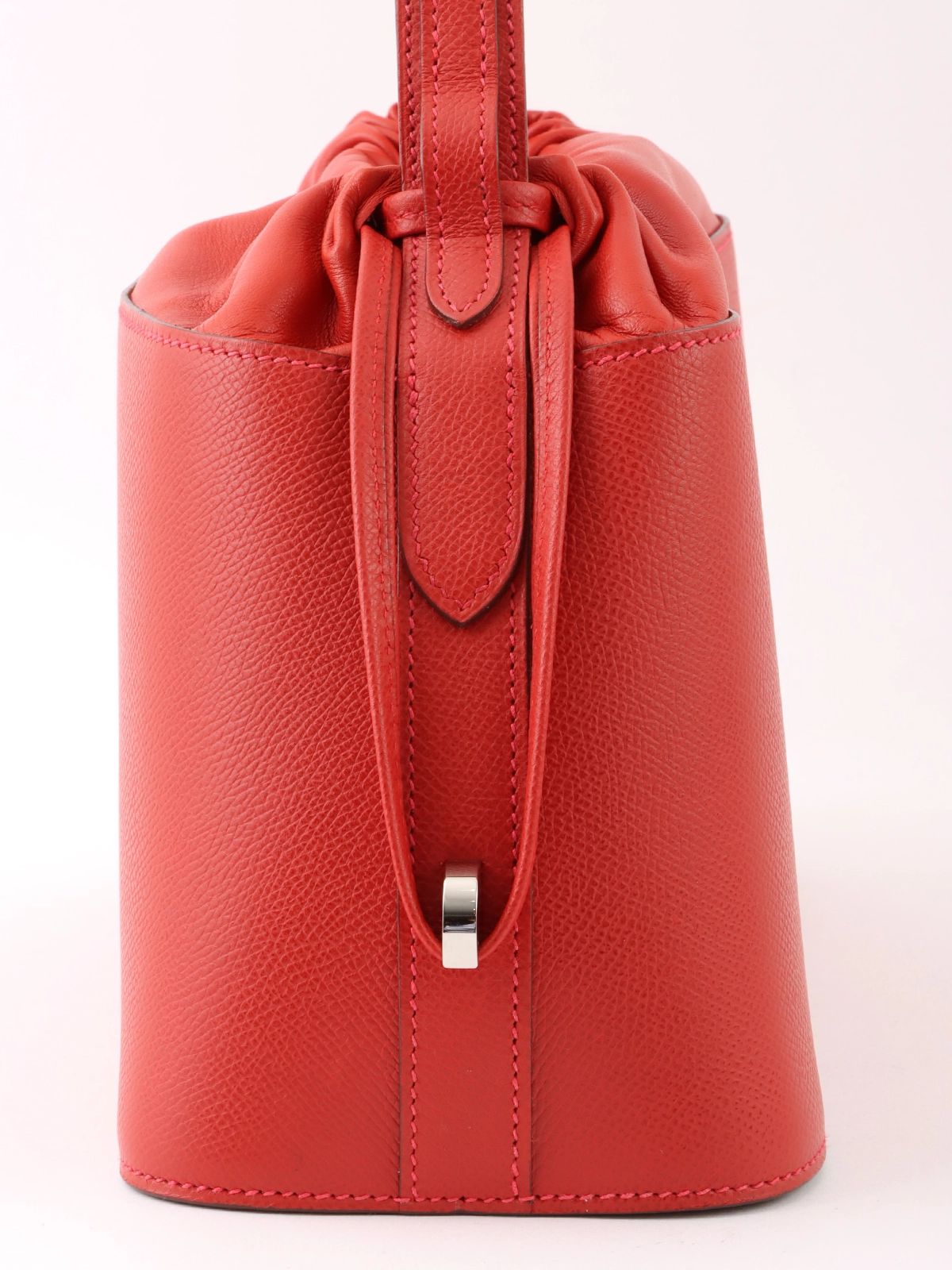 HERMES 2006年製 ドゥパリハンドバッグ ルージュカザック