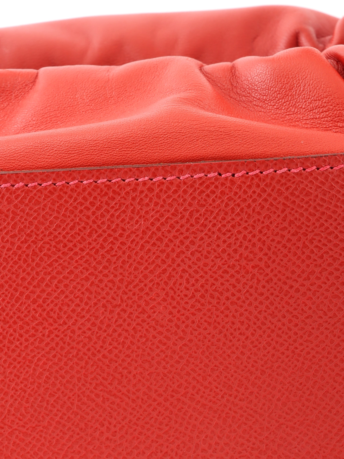 HERMES 2006年製 ドゥパリハンドバッグ ルージュカザック