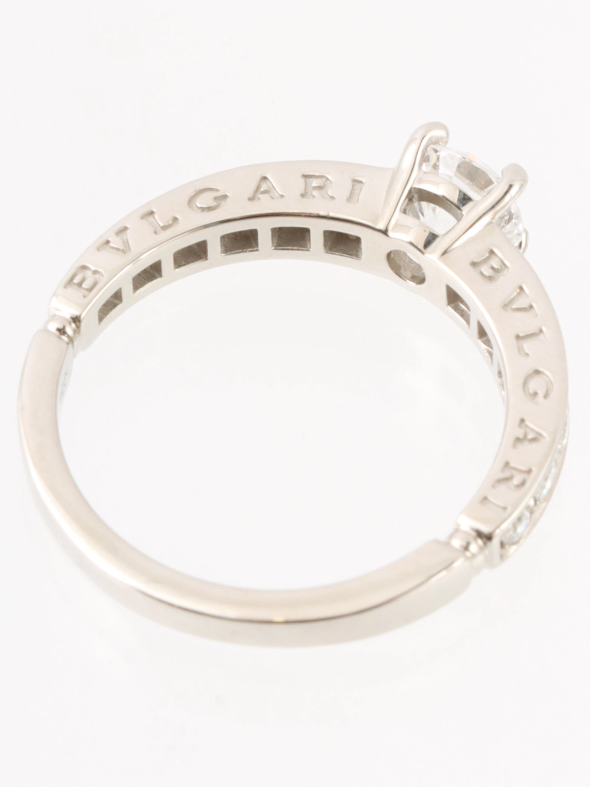 BVLGARI プラチナダイヤモンドデディカータアヴェネチアリング