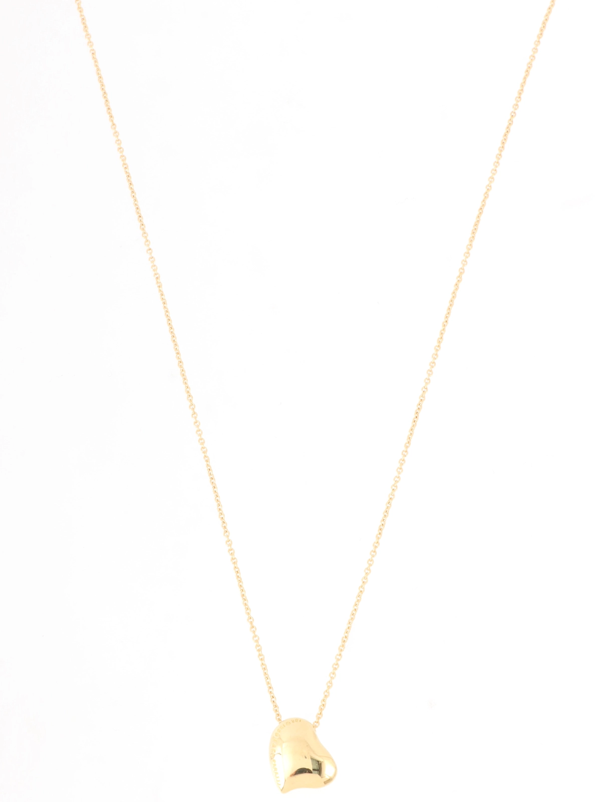 TIFFANY & CO. 18Kフルハートネックレス ゴールド|VINTAGE QOO TIFFANY & CO. 18Kフルハートネックレス ゴールド|VINTAGE QOO