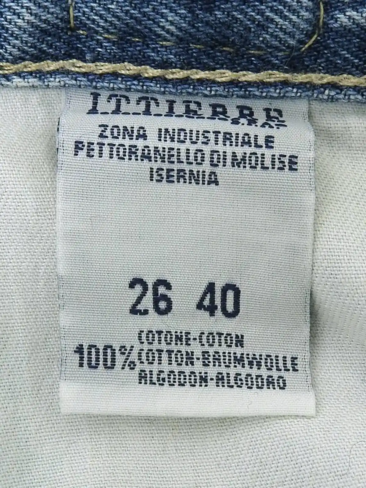 VERSACE メデューサボタンデニムパンツ インディゴ｜VINTAGE QOO