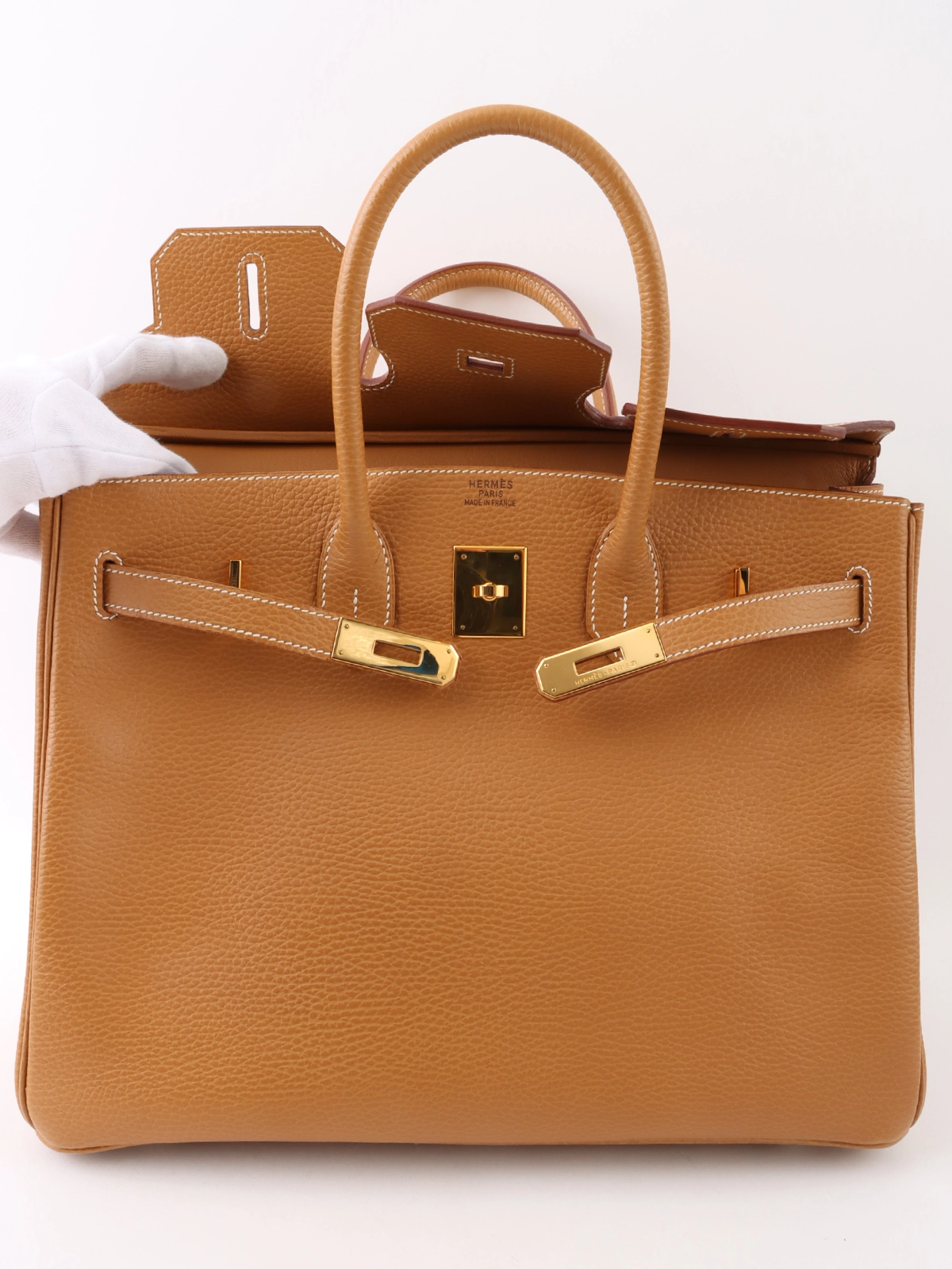 HERMES 2002年製 バーキン35 ナチュラル｜VINTAGE QOO TOKYO