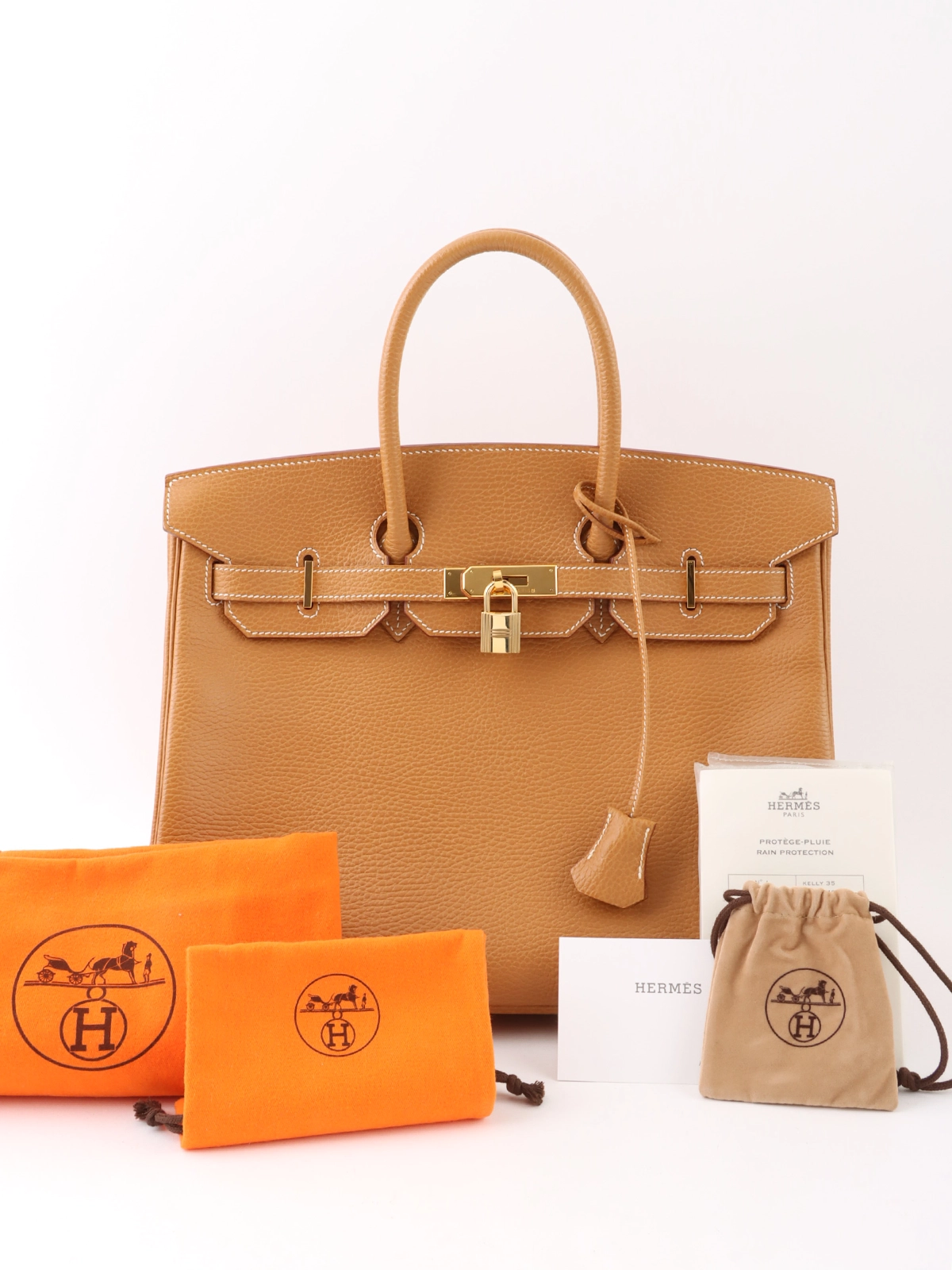 HERMES 2014年製 バーキン25 バンブー｜VINTAGE QOO TOKYO