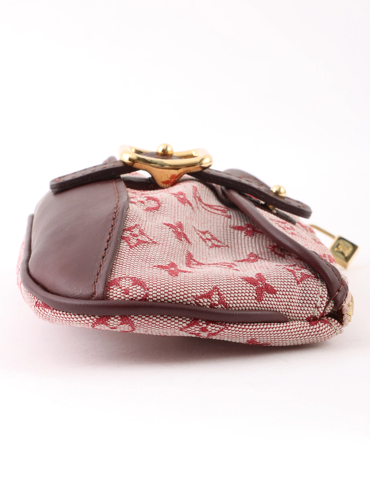 Louis Vuitton モノグラムフューシャボルドーレッドクルーニーBB Louis Vuitton Clooney BB Monogram Fuchsia Bordeaux Red | eBay