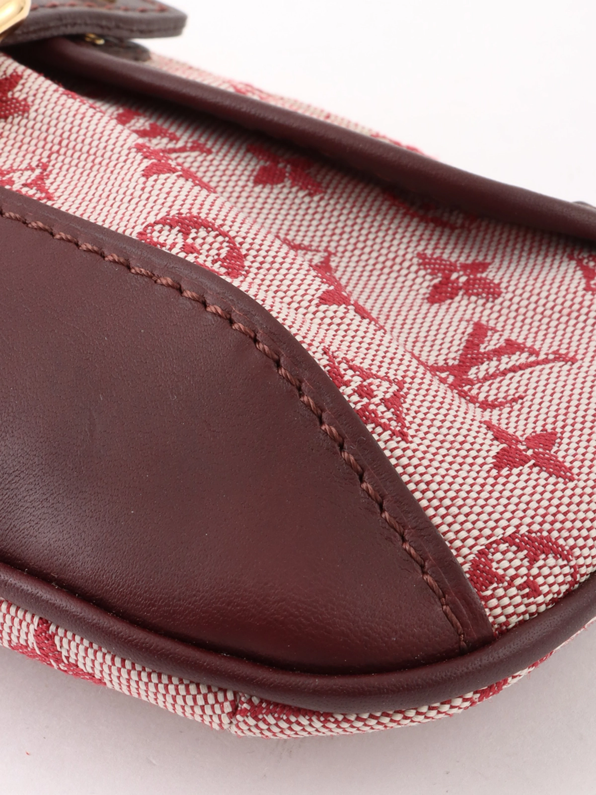 Louis Vuitton モノグラムフューシャボルドーレッドクルーニーBB Louis Vuitton Clooney BB Monogram Fuchsia Bordeaux Red | eBay