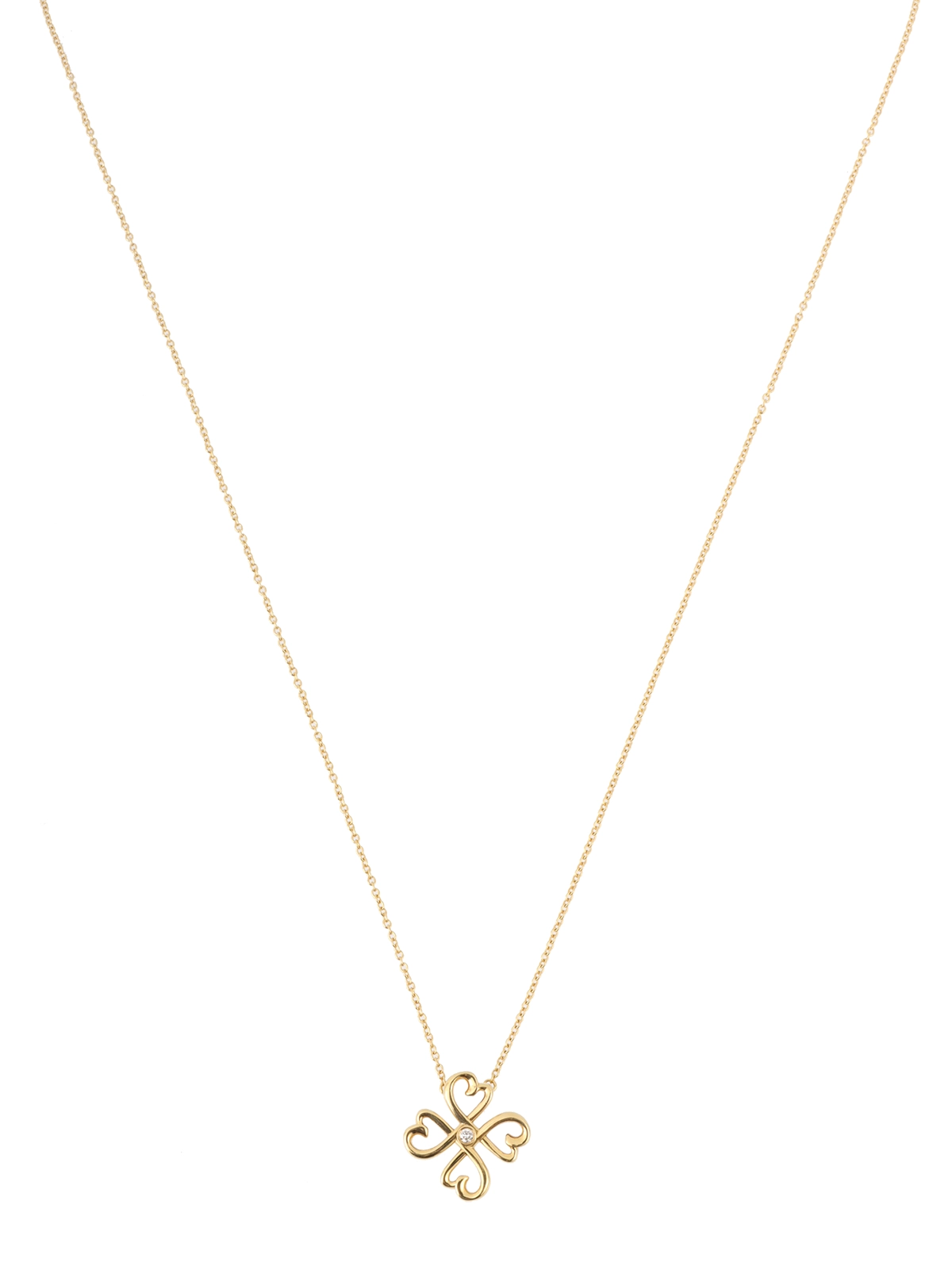 【本日特価】 TIFFANY 18Kダイヤモンドラビングハートネックレス CO. & その他
