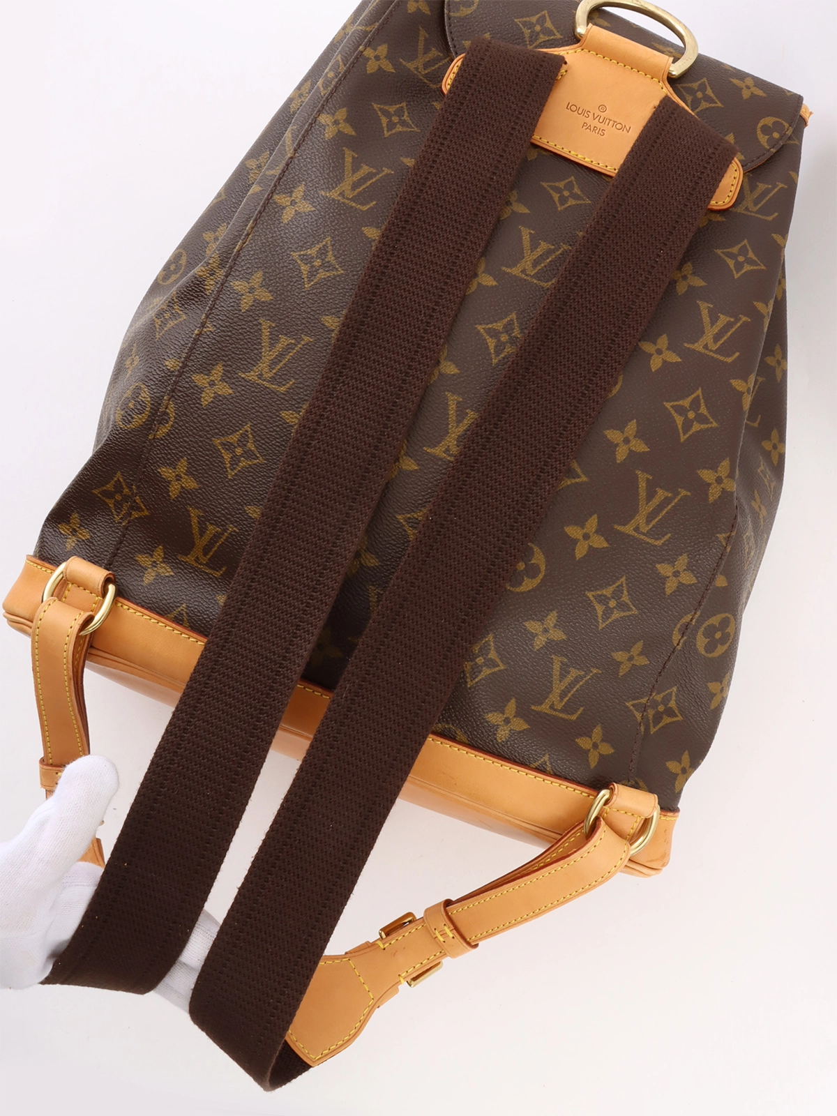 LOUIS VUITTON 2001年製 キャンバスモノグラムモンスリGM