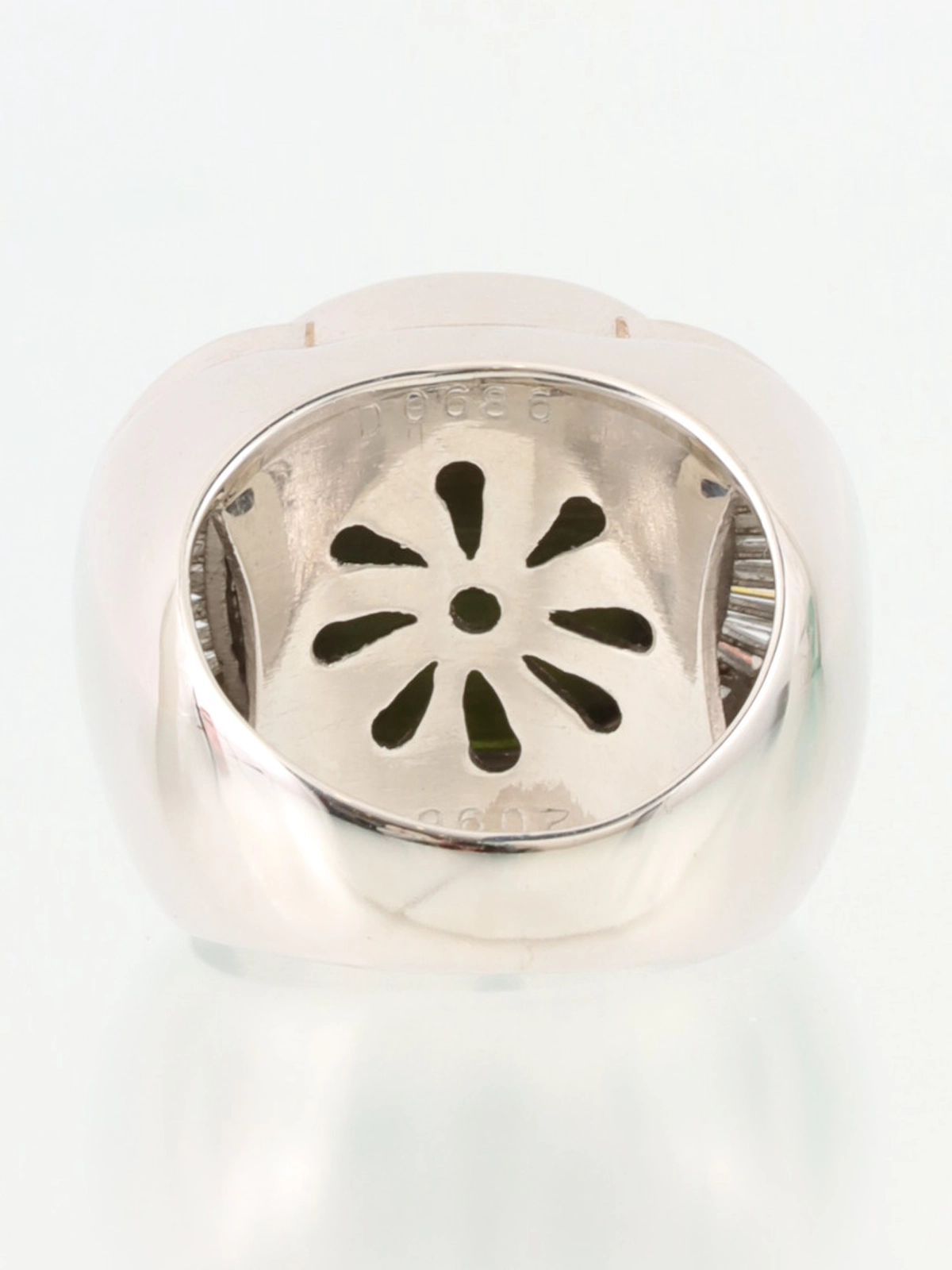 Selection Jewelry プラチナダイヤモンドトルマリンリング