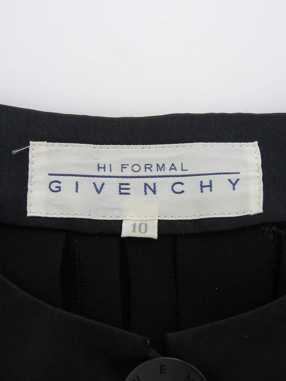 GIVENCHY ロゴボタンセットアップ ブラック｜VINTAGE QOO TOKYO