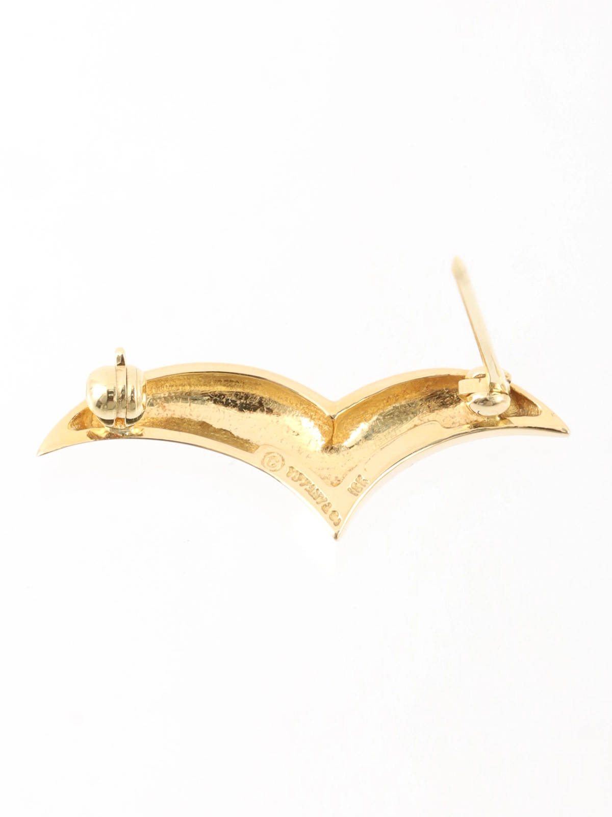 TIFFANY & CO. 18Kシーガルブローチ ゴールド｜VINTAGE QOO