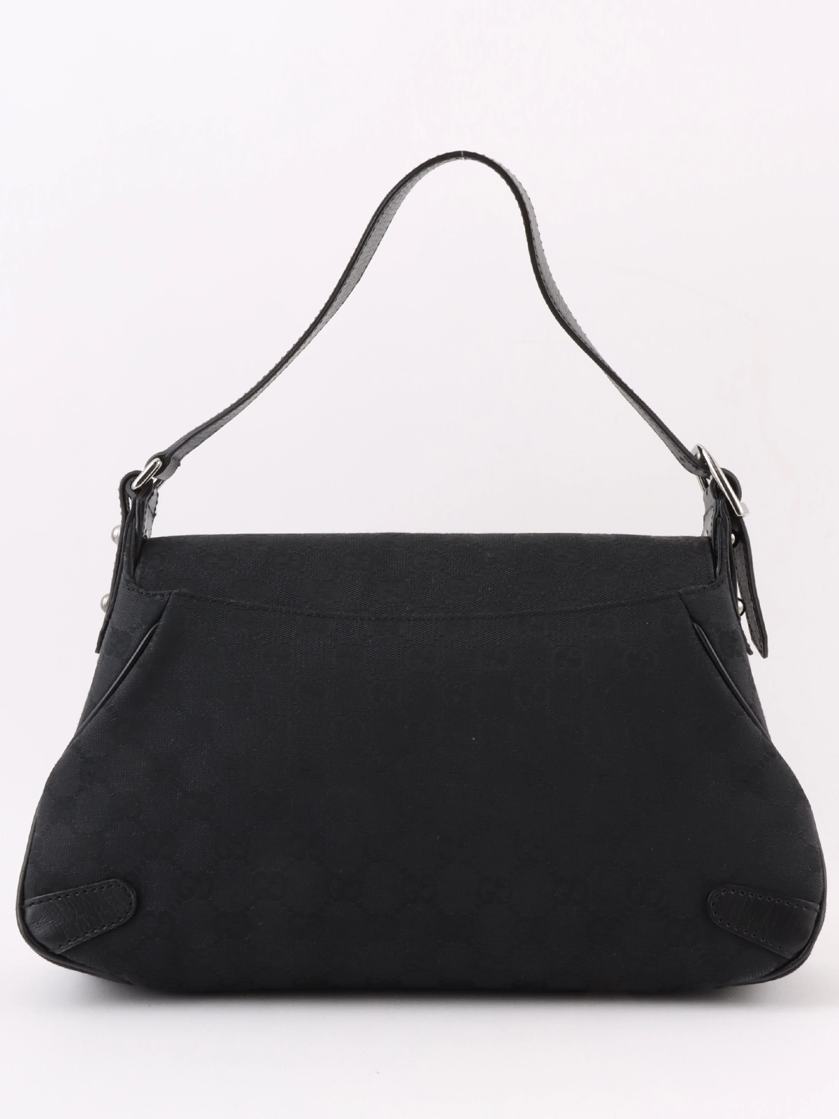 GUCCI/グッチ】GGキャンバス シェリーライン チャーム付き