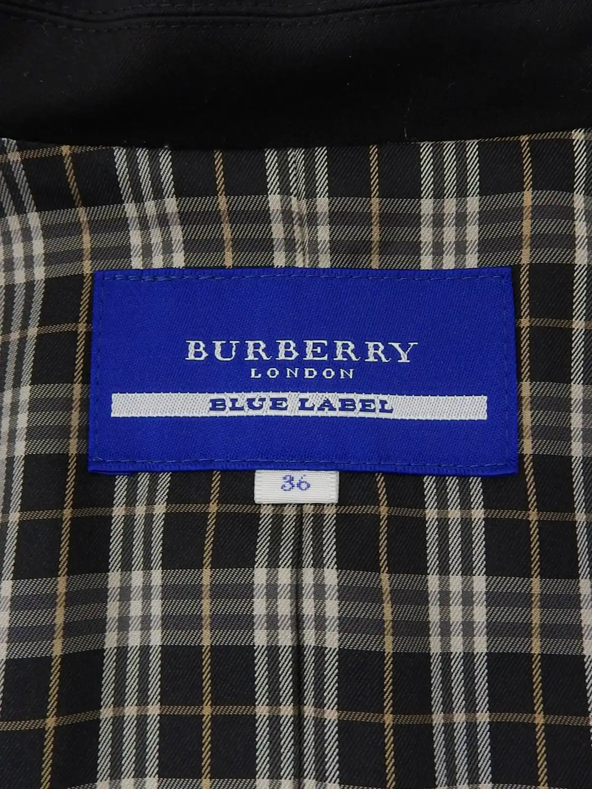 BURBERRY ロゴボタンセットアップ ブラック｜VINTAGE QOO TOKYO