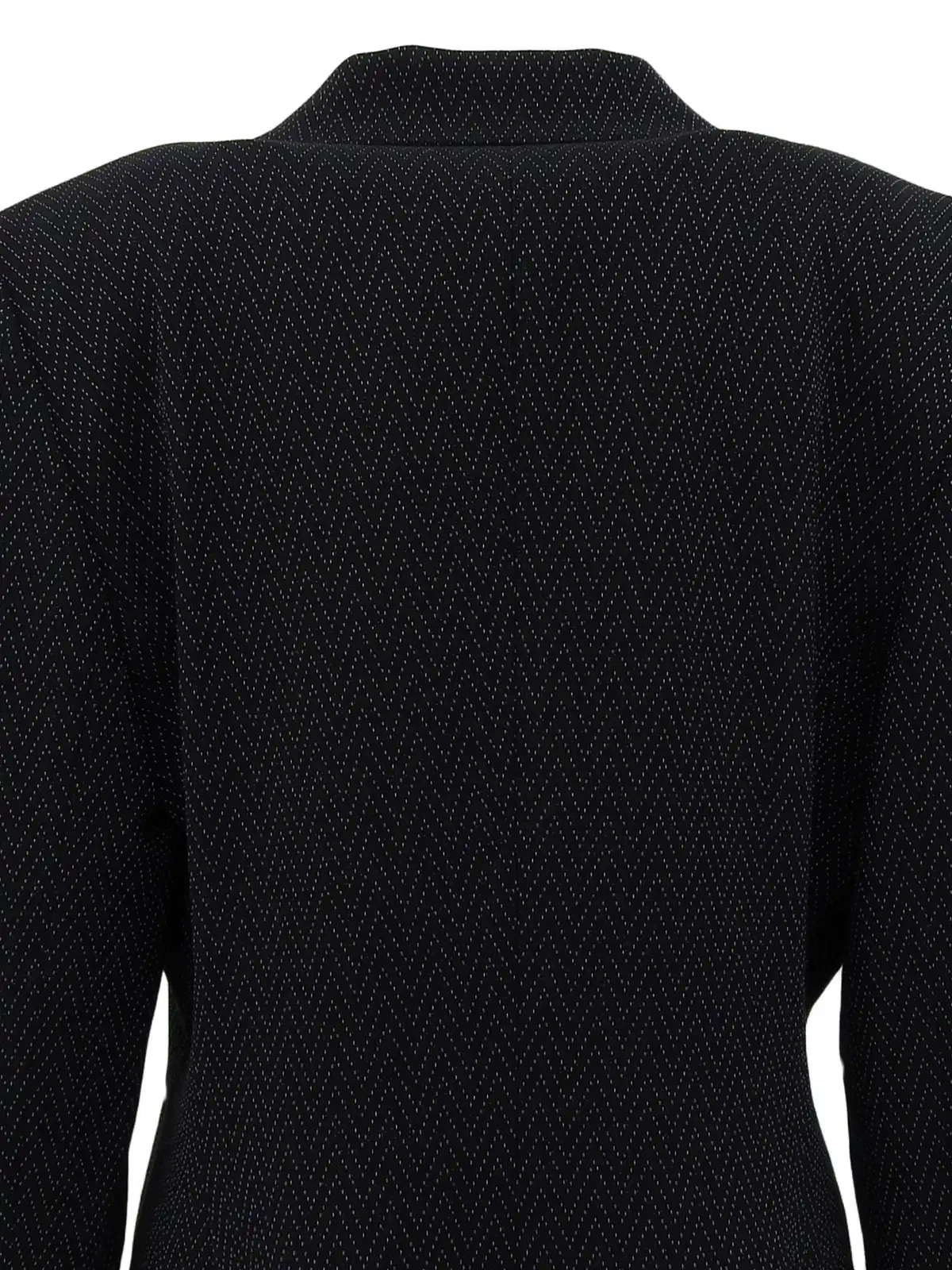 GIVENCHY デザインステッチロゴボタンジャケット ブラック