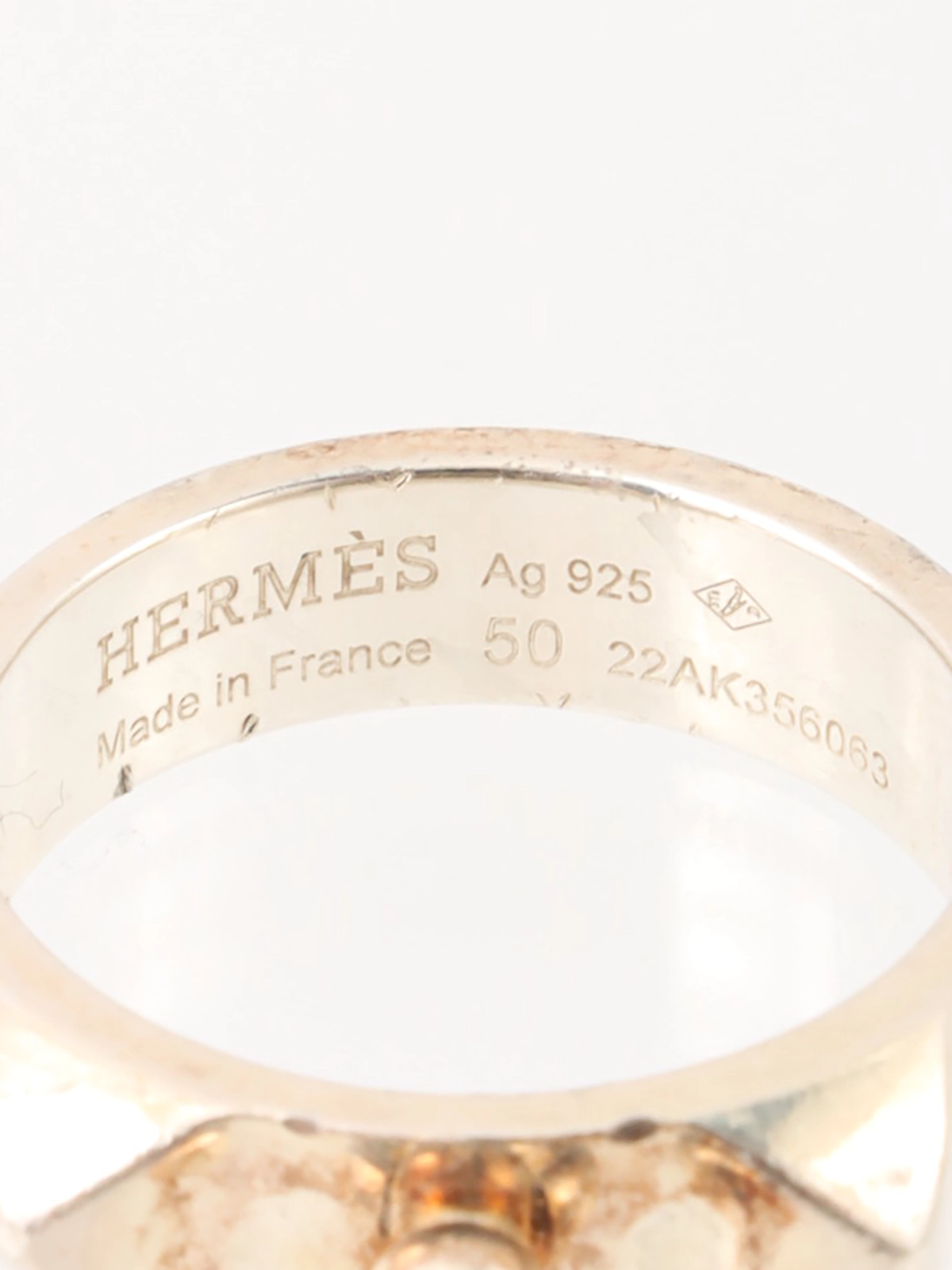 HERMES 925コリエドシアンリング シルバー｜VINTAGE QOO TOKYO