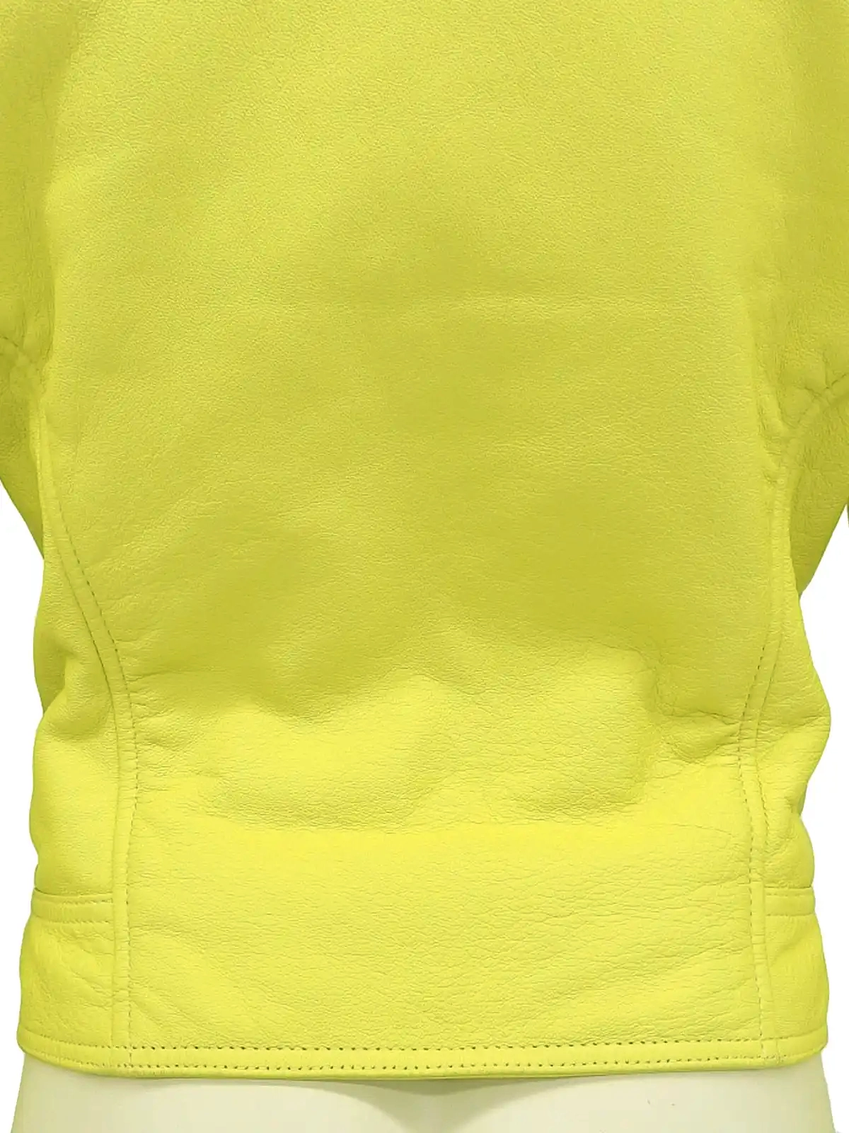 BALENCIAGA ロゴジップアップライダースジャケット ライム