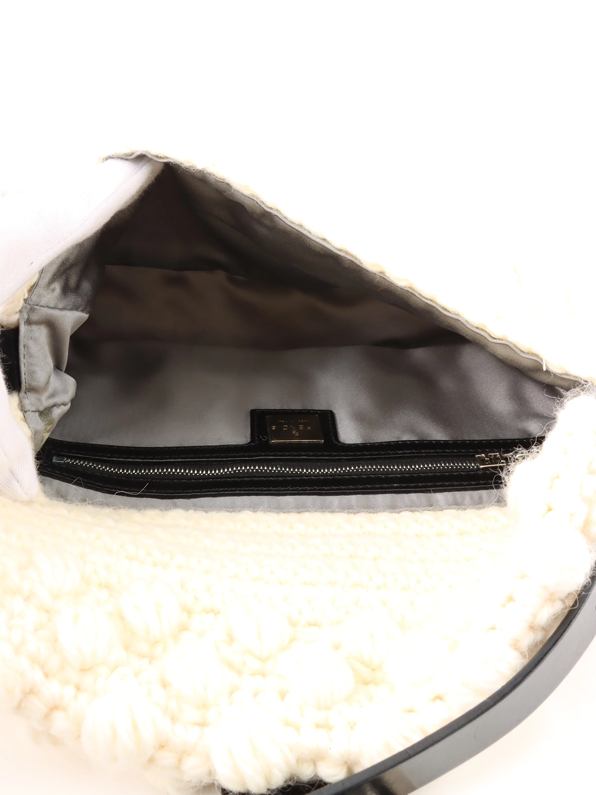 FENDI ニットマンマバケット ホワイト｜VINTAGE QOO TOKYO