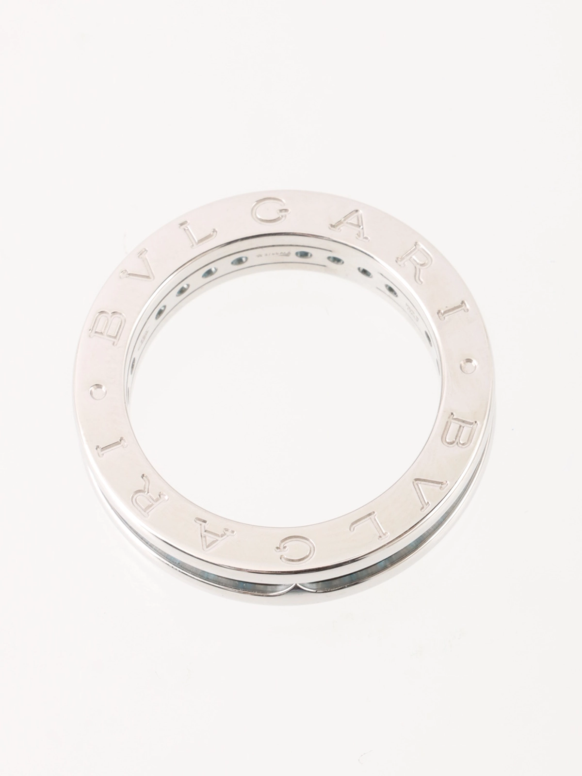 BVLGARI 18Kブルートパーズビーゼロワンリング シルバー/ライト BVLGARI 18Kブルートパーズビーゼロワンリング シルバー/ライト