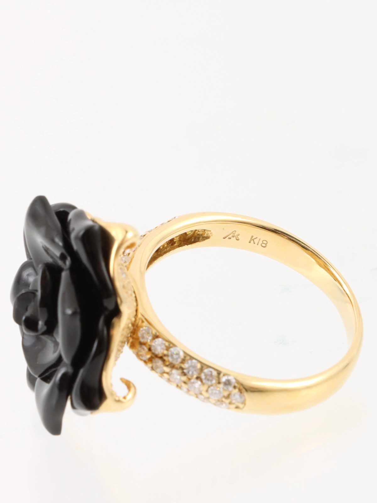 Selection Jewelry AKコレクション18Kダイヤモンドカルセドニー
