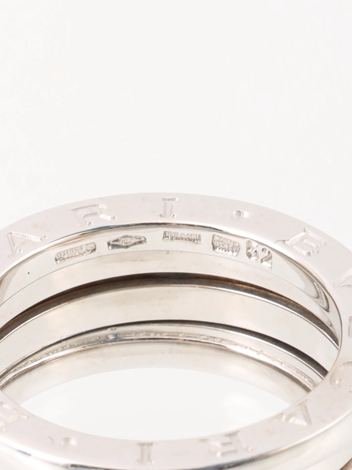 BVLGARI 18Kビーゼロワンリング シルバー｜VINTAGE QOO TOKYO