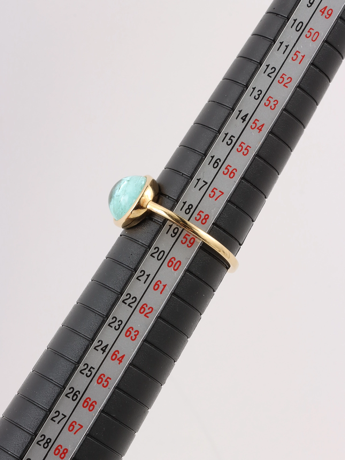 Selection Jewelry 18Kオーバルトルマリンリング ゴールド