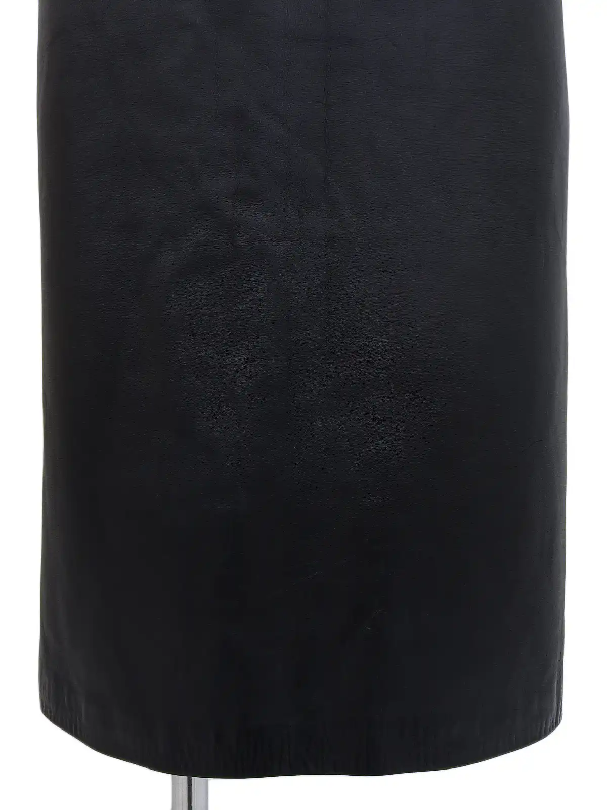 【SEAL限定商品】 CELINE レザーマカダムボタンスカート QOO ブラック｜VINTAGE スカート