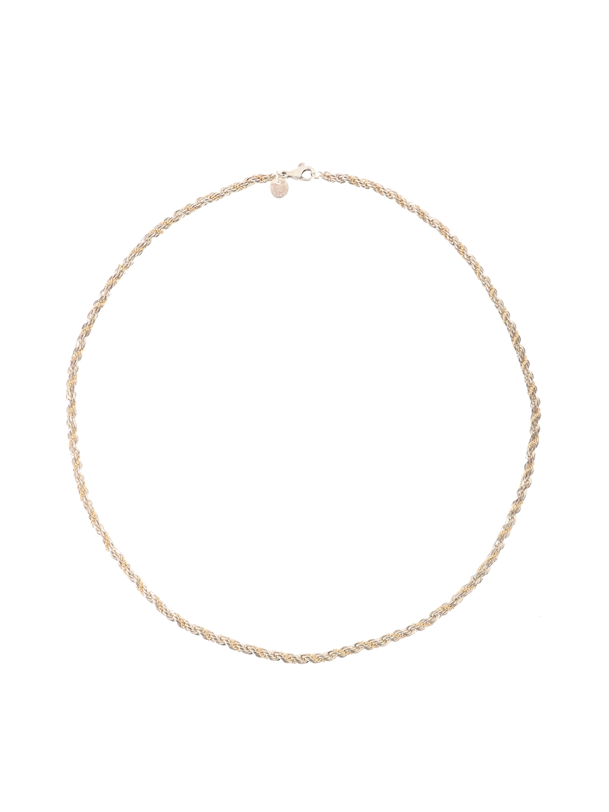 TIFFANY & CO. 18K925ツイストロープチェーンネックレス TIFFANY & CO. 18K925ツイストロープチェーンネックレス
