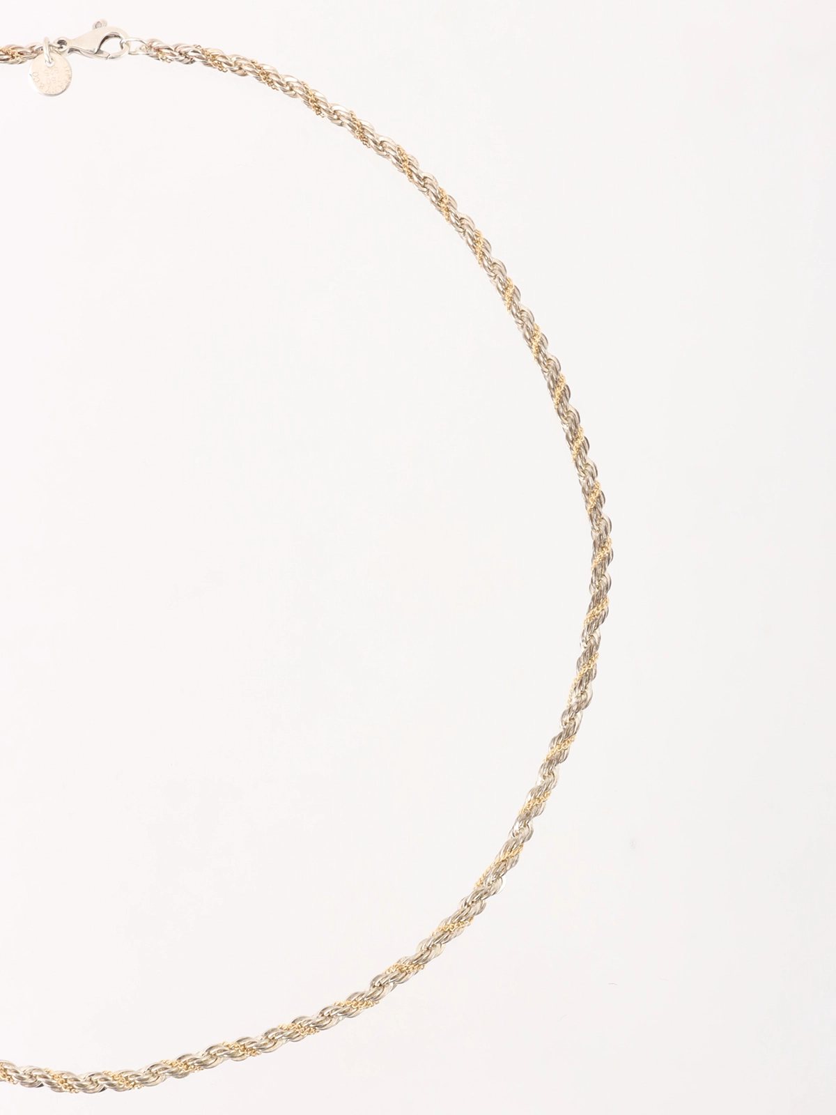 TIFFANY & CO. 18K925ツイストロープチェーンネックレス TIFFANY & CO. 18K925ツイストロープチェーンネックレス