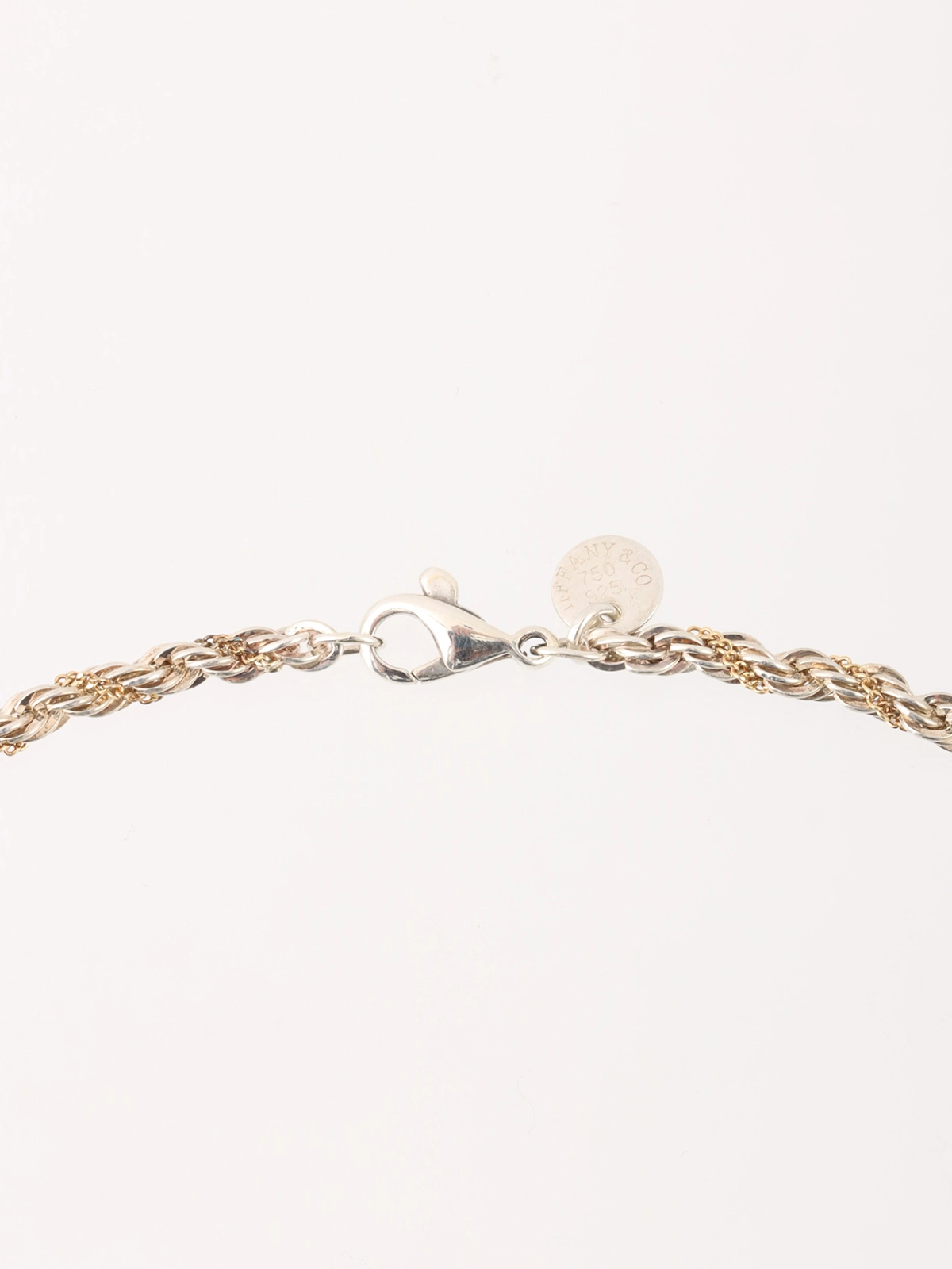 TIFFANY & CO. 18K925ツイストロープチェーンネックレス TIFFANY & CO. 18K925ツイストロープチェーンネックレス