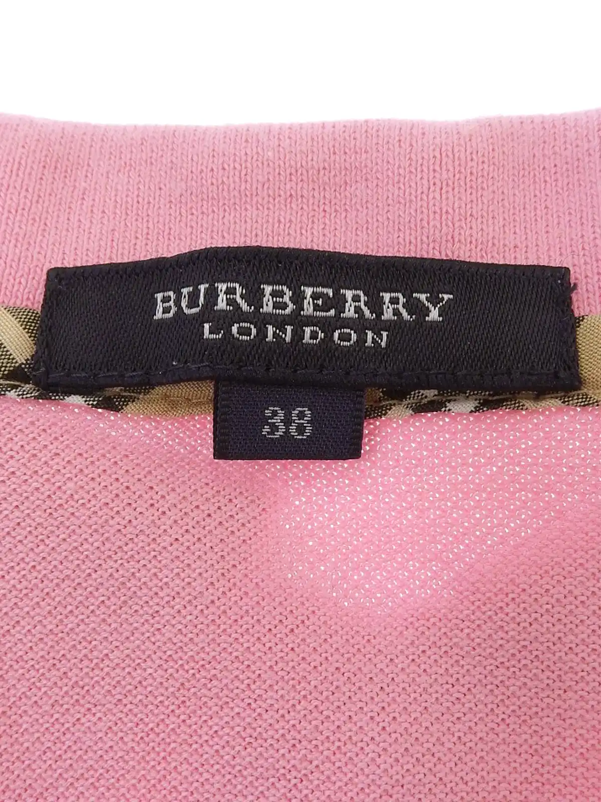 2024-25 秋冬新作  ハイブランドの BURBERRY ロゴ刺繍ノースリーブトップス ピンク｜VINTAGE QOO その他