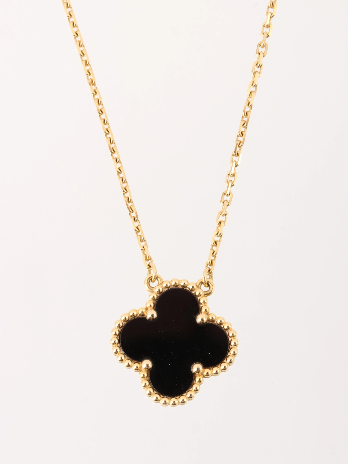 VAN CLEEF & ARPELS 18Kヴィンテージアルハンブラネックレス