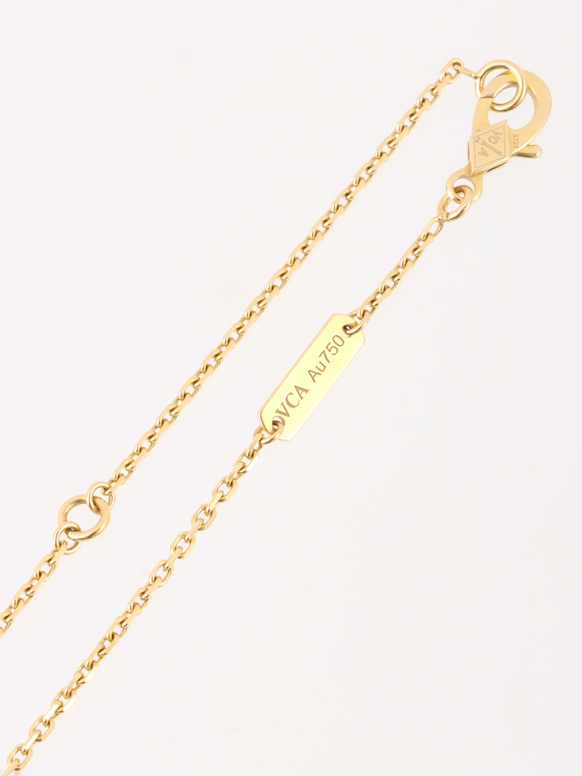VAN CLEEF & ARPELS 18Kヴィンテージアルハンブラネックレス