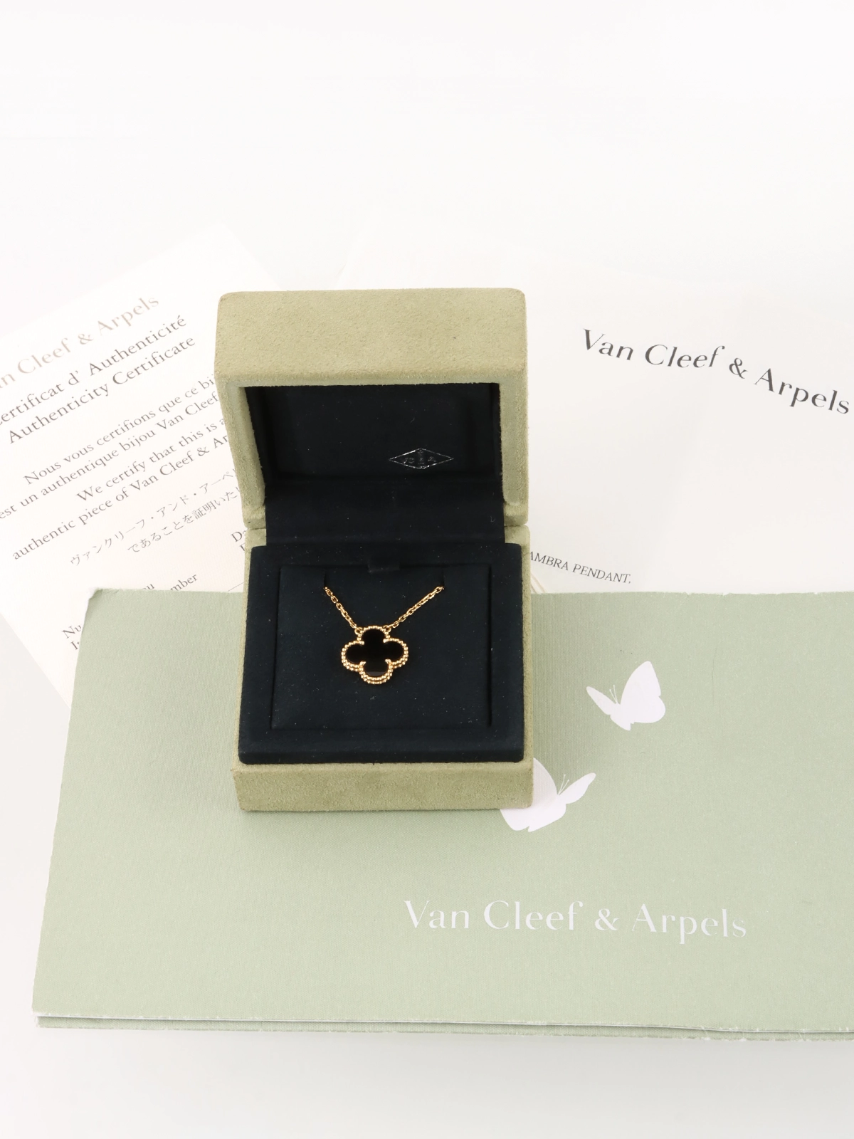 VAN CLEEF & ARPELS 18Kヴィンテージアルハンブラネックレス