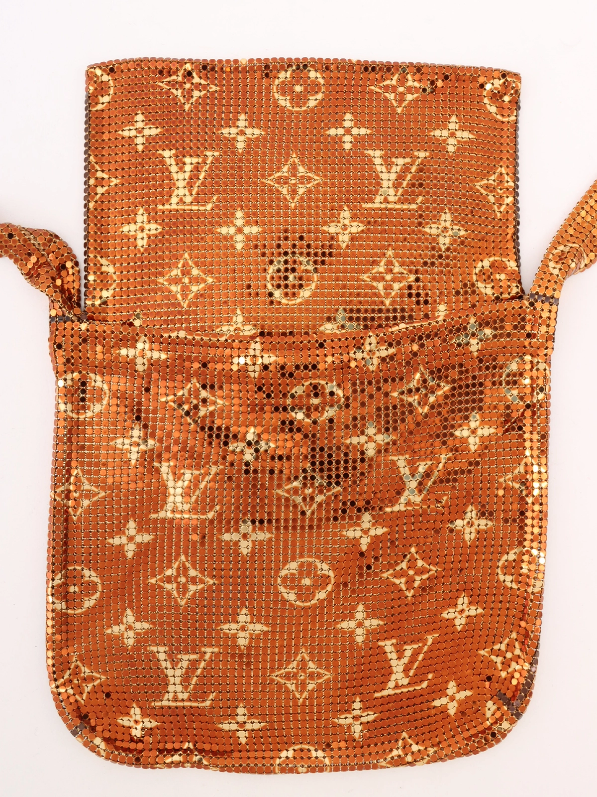 LOUIS VUITTON モノグラムメッシュフランシス ゴールド｜VINTAGE