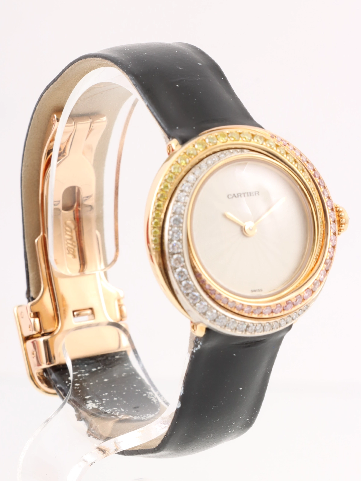 ショパール カシミール シェル ダイヤ 18金 CHOPARD 18Kダイヤモンドカシミール ゴールド／シェル｜VINTAGE