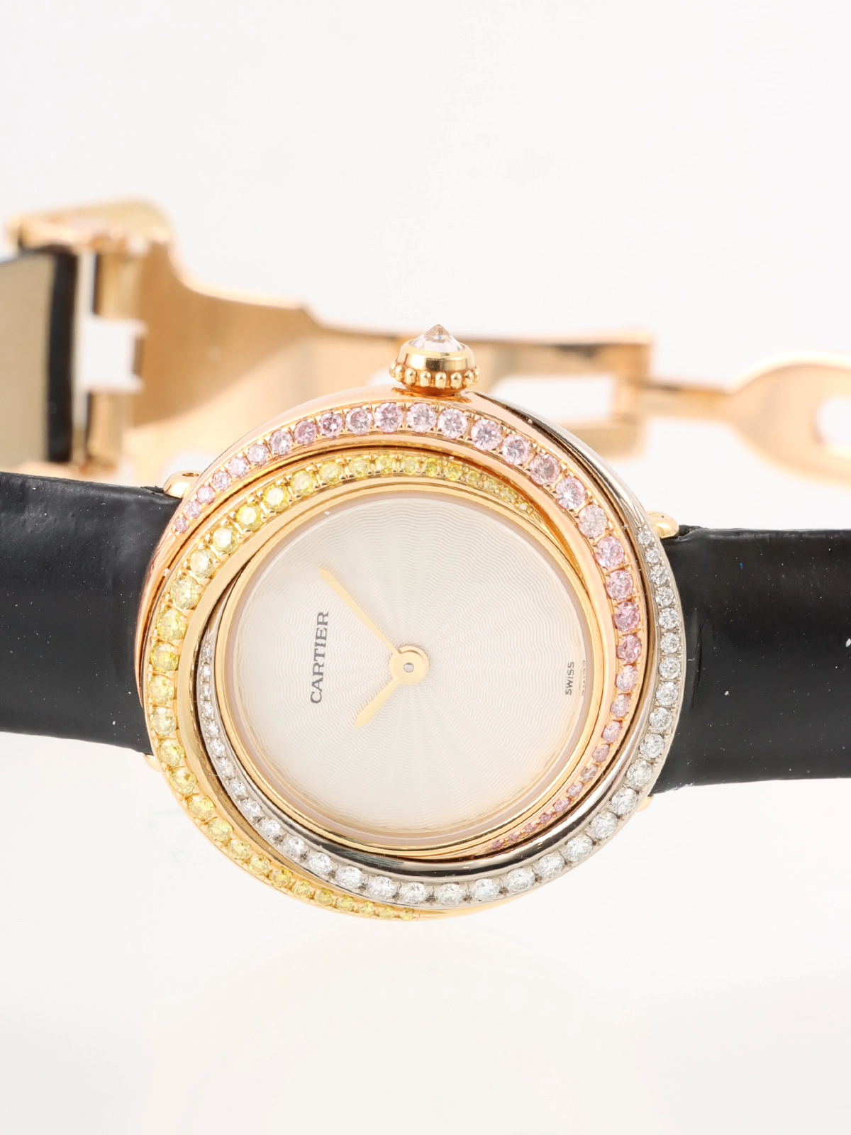 CARTIER ダイヤモンドトリニティ ゴールド／ブラック｜VINTAGE