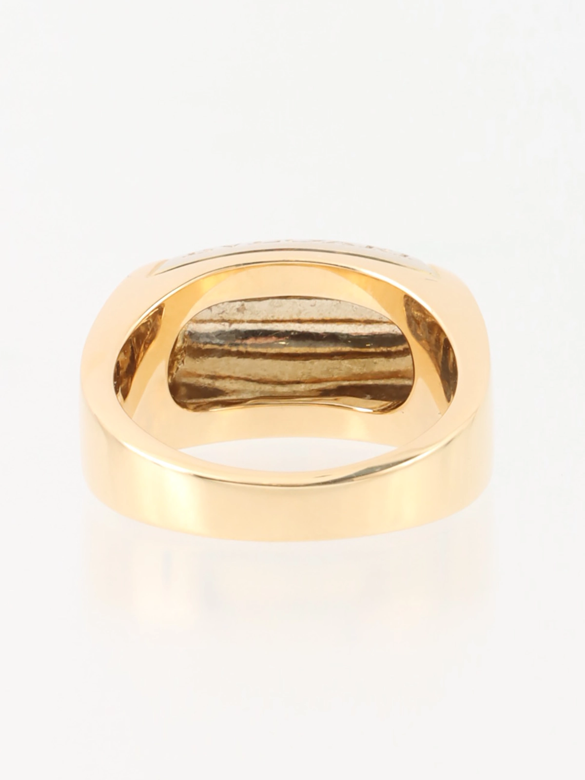早割クーポン！ BVLGARI 18Kトロンケットリング ゴールド／シルバー｜VINTAGE アクセサリー