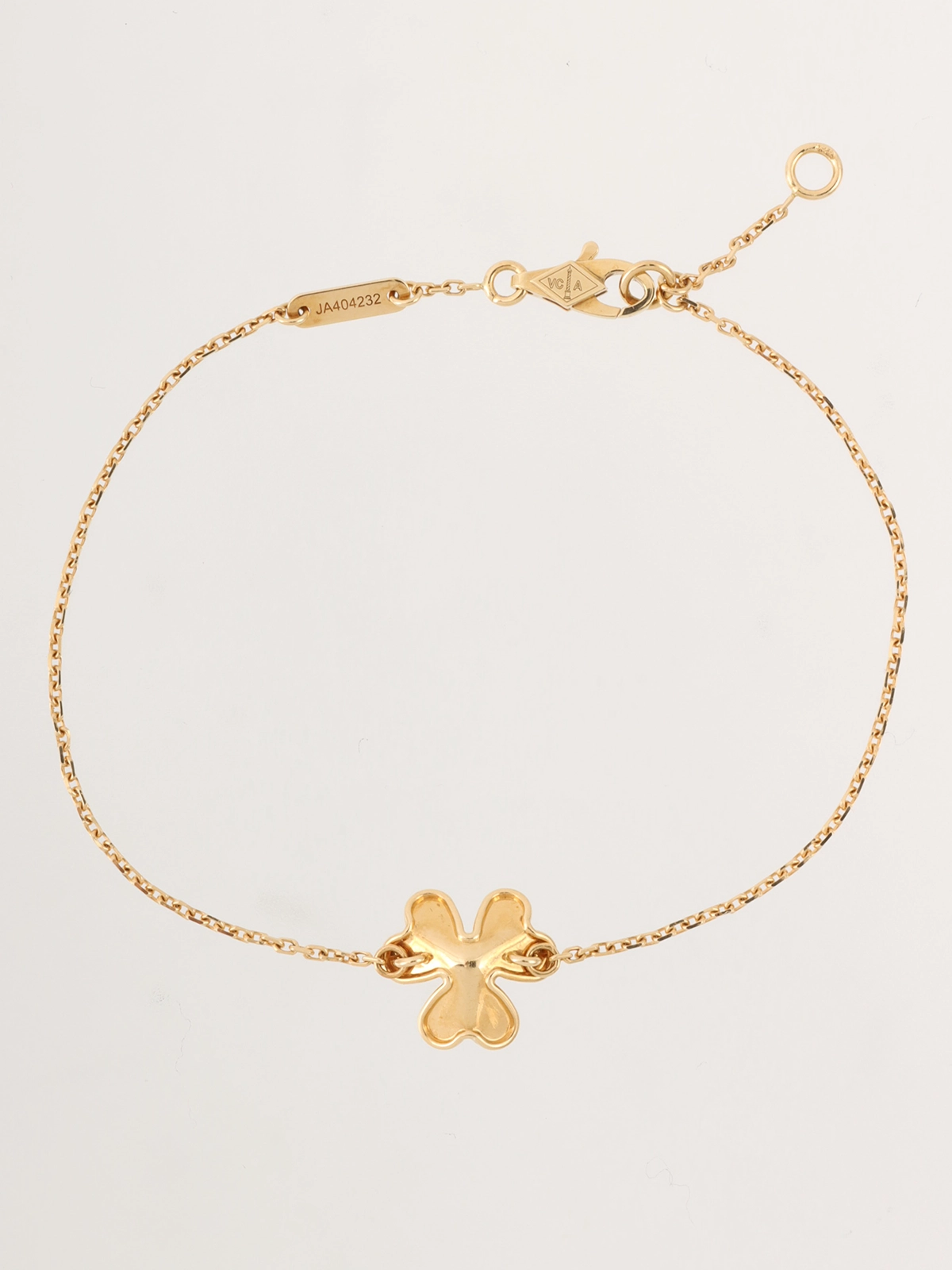 VAN CLEEF & ARPELS 18Kダイヤモンドフリヴォルミニブレスレット