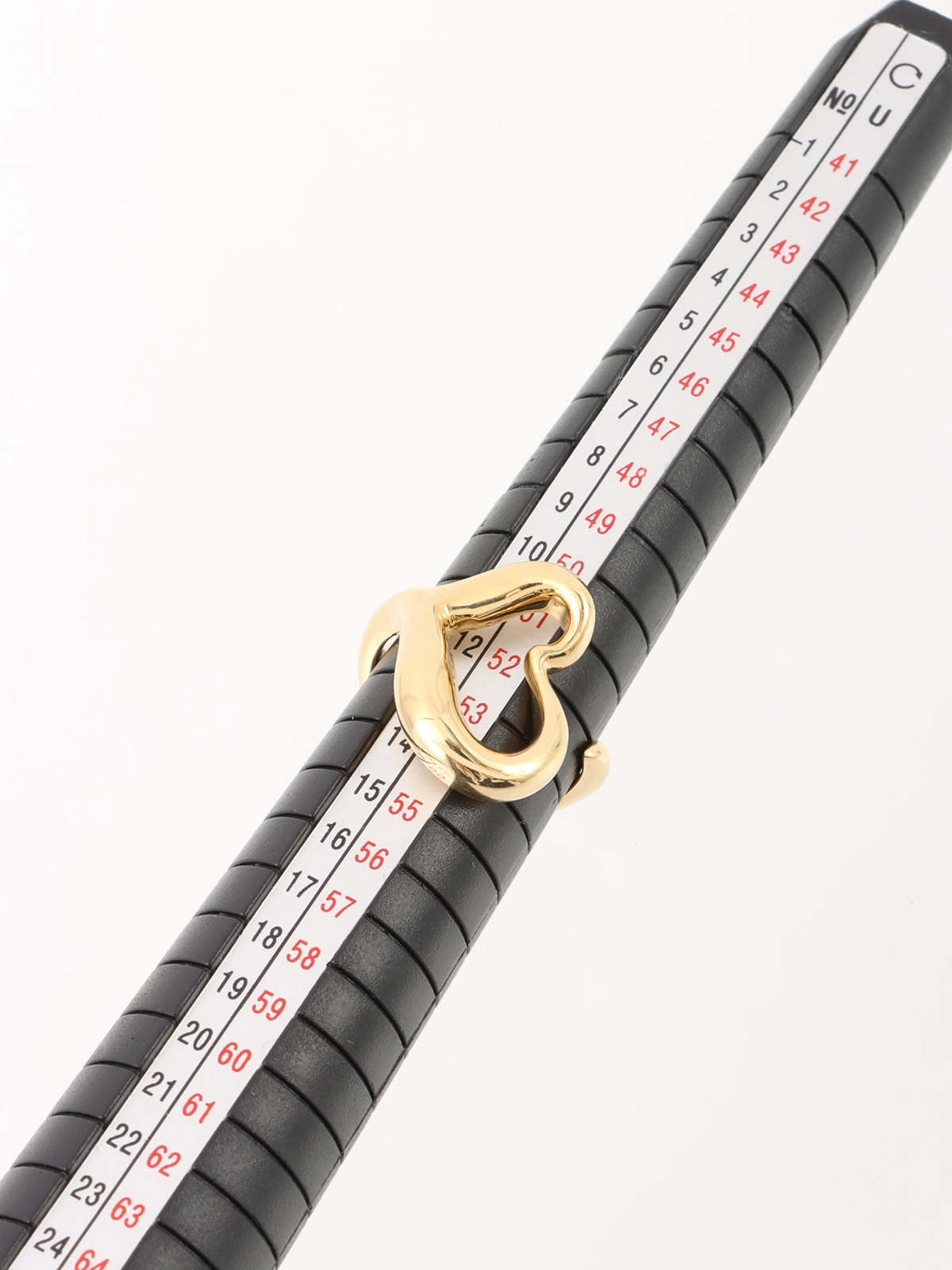 TIFFANY & CO. 18Kオープンハートリング ゴールド｜VINTAGE QOO