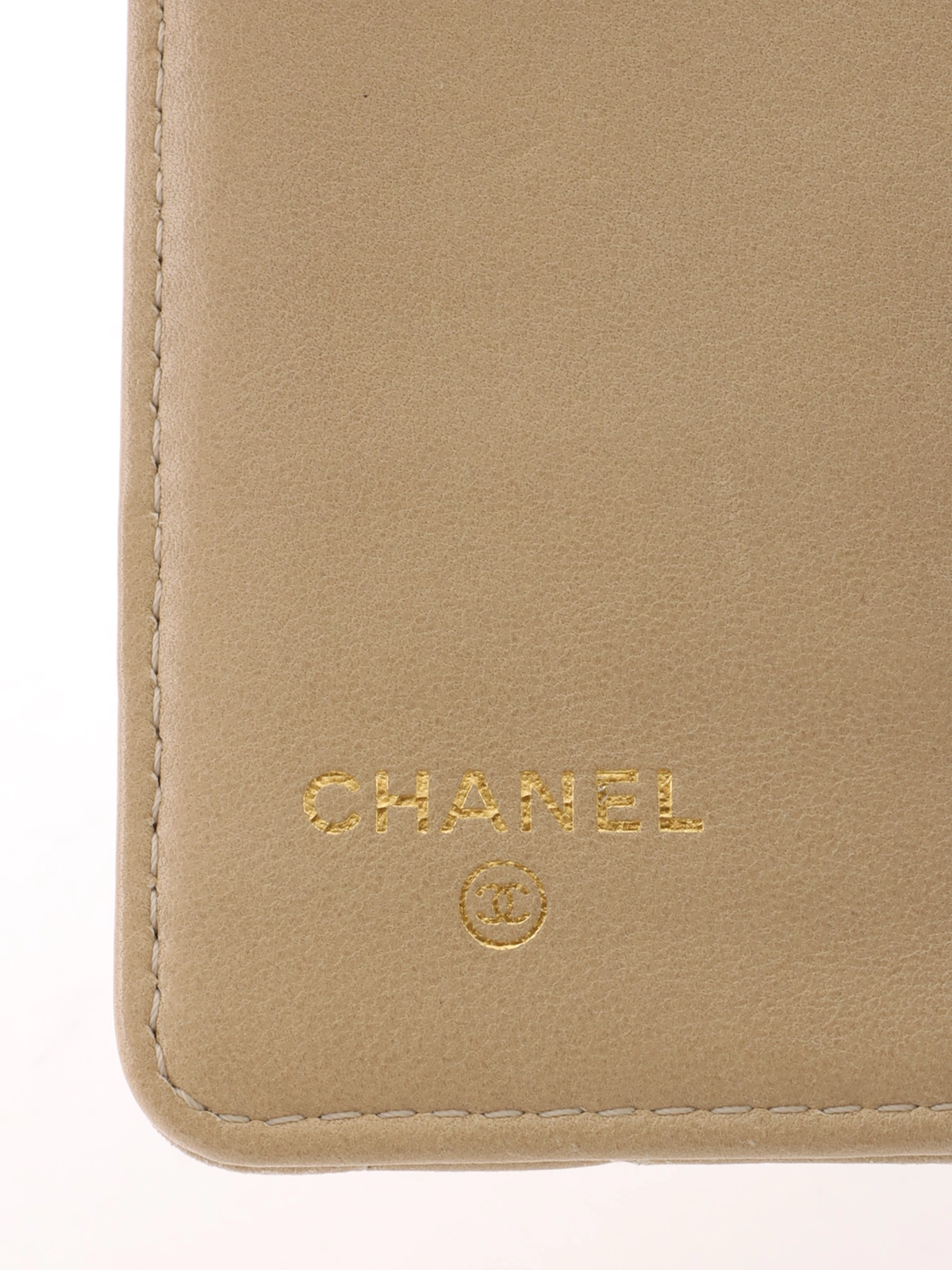 CHANEL 2009年頃製 CCマークキルティングスティッチウォレット CHANEL 2009年頃製 CCマークキルティングスティッチウォレット