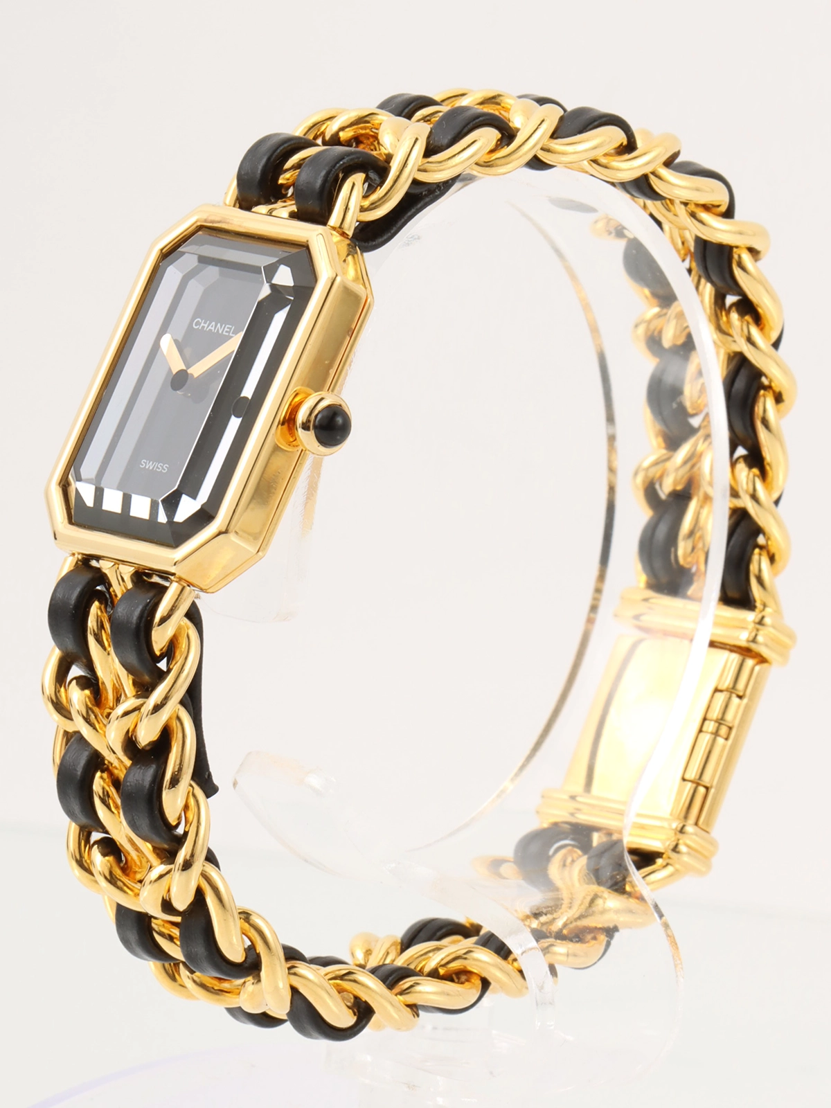CHANEL プルミエールXL ゴールド／ブラック｜VINTAGE QOO TOKYO
