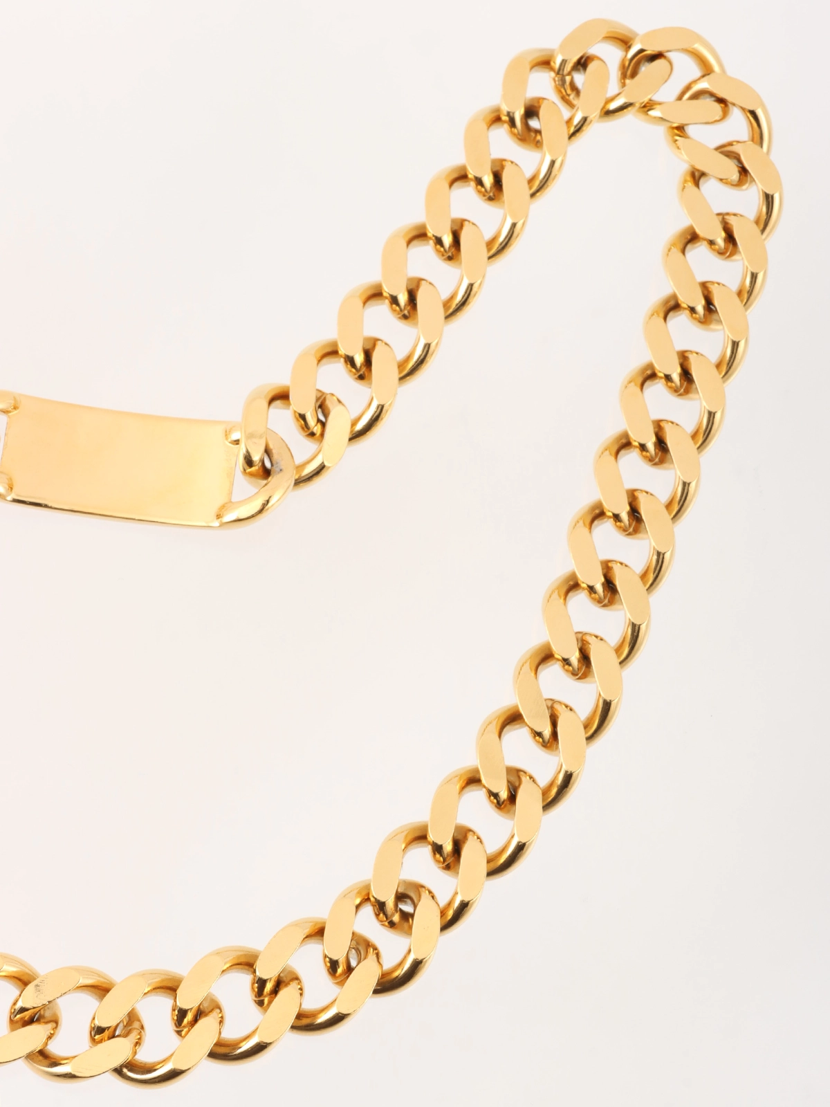 CHANEL 1994年製 ロゴプレートCCマークコインチャームチェーン