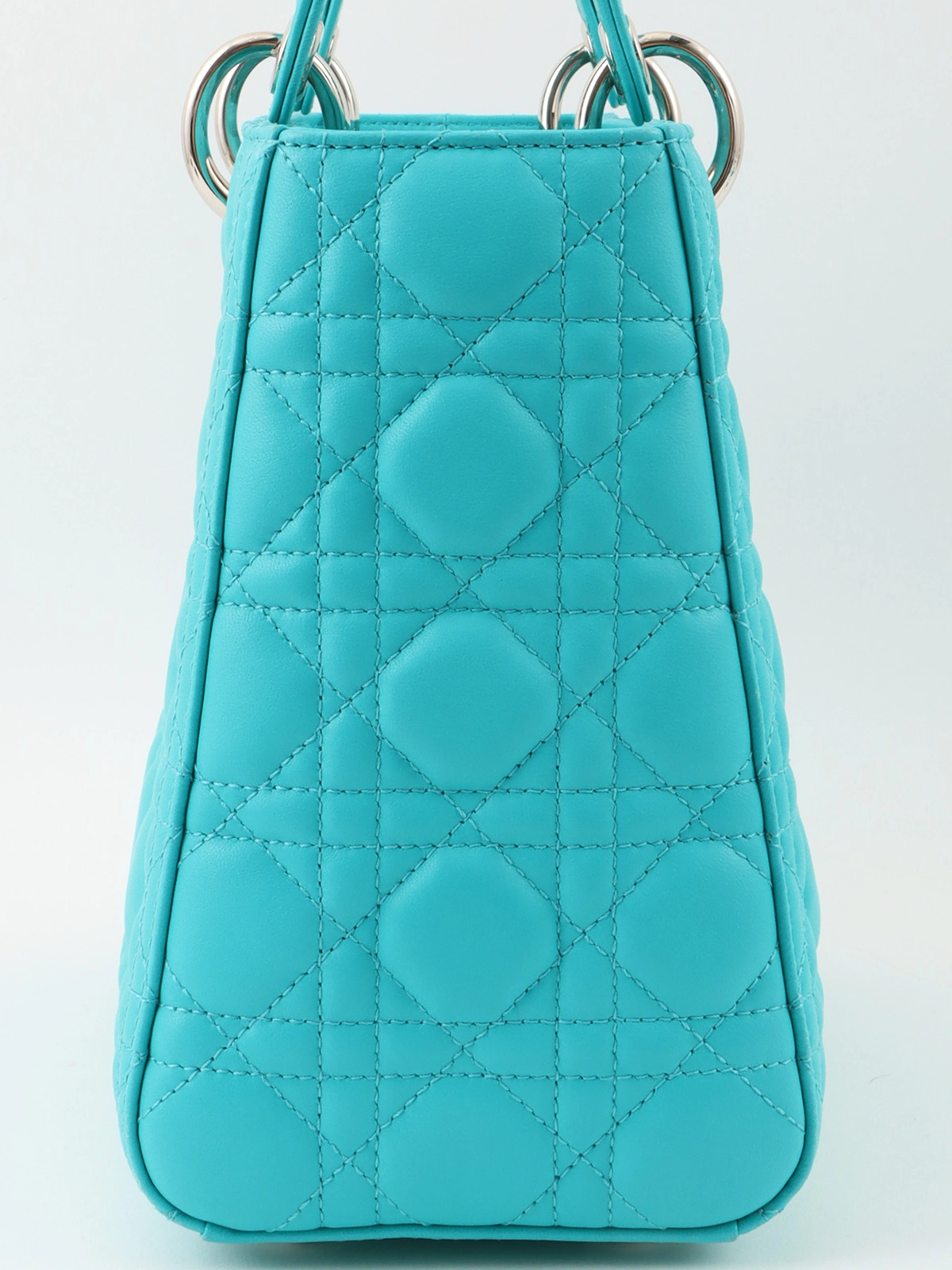 極美品❣️Dior マイレディディオール カナージュ 2way ハンドバッグ 青 Christian Dior クリスチャン ディオール レディディオール