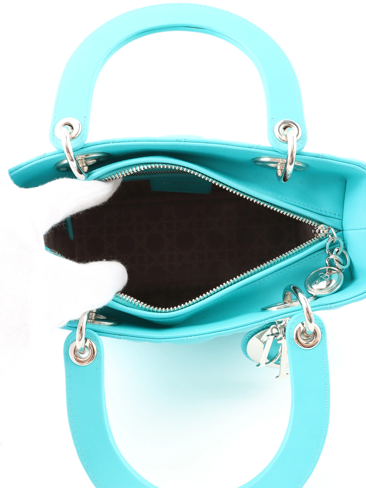 【ヴィンテージ】Rank:S☆Dior カナジュ クラウドブルー ミニ ヴィンテージ】Rank:S☆Dior カナジュ クラウドブルー ミニ