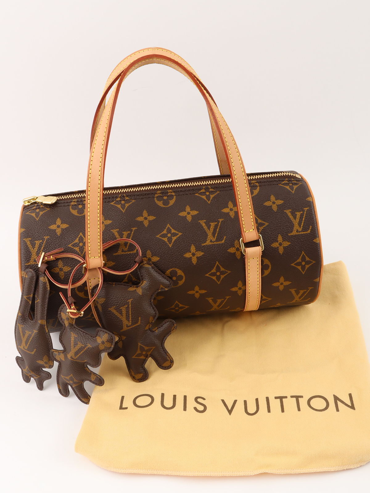 LOUIS VUITTON 2008年製 キャンバスモノグラムパピヨン26